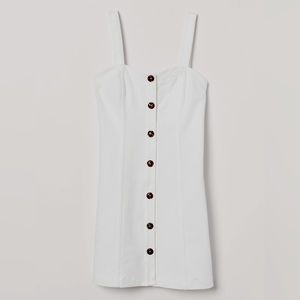H&M Button Up Mini Dress - US M